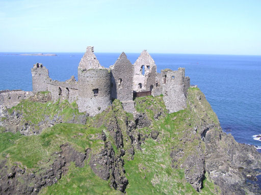 Ireland Activities for Kids - Dunluce Castle